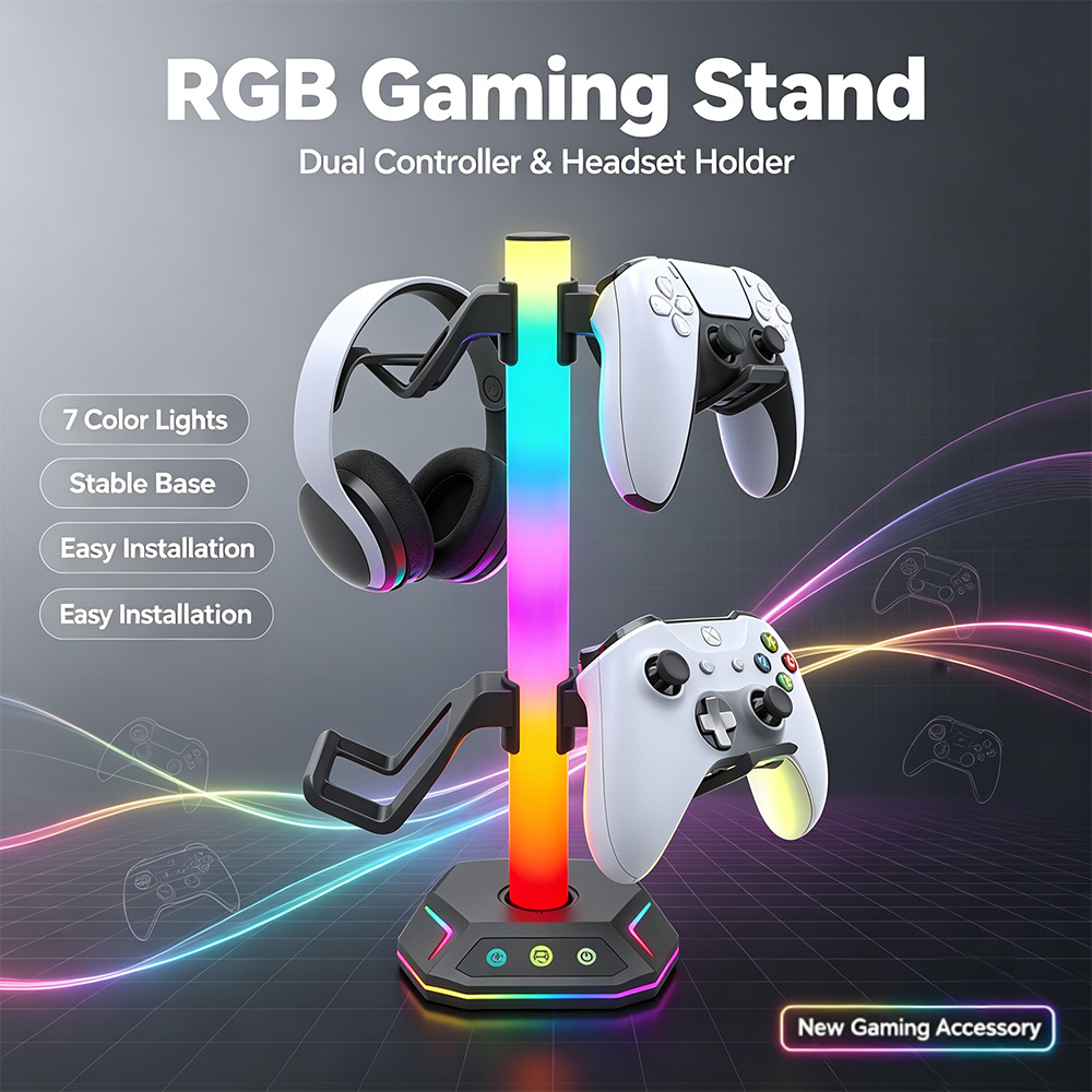 Gaming Controllers Xbox Accessories - Soporte para controlador Playstation5, colgador de