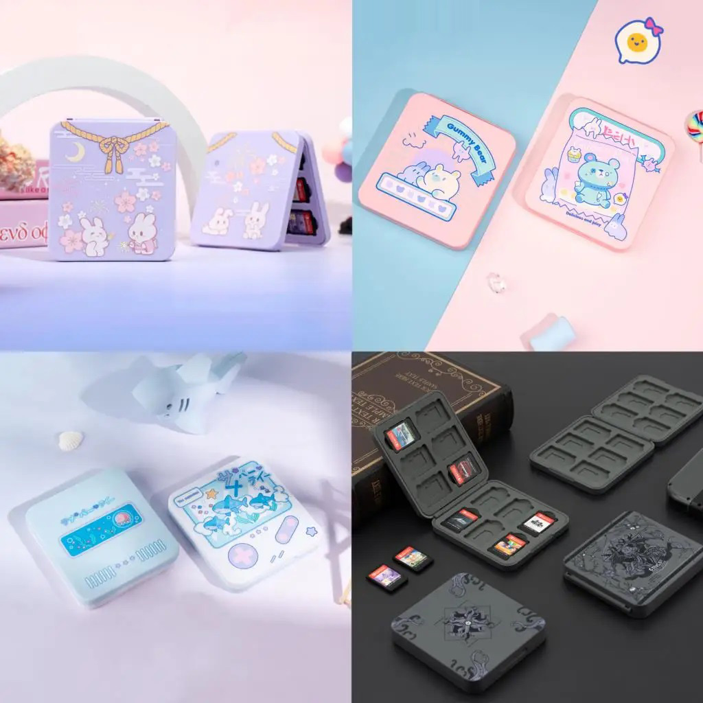 Gaming Accessories Box - Caja de almacenamiento de tarjetas de