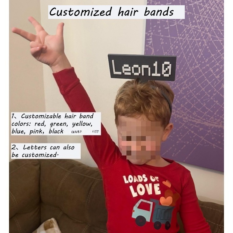 Gaming Accessories Name - Diadema Personalizada | Diadema Personalizada con