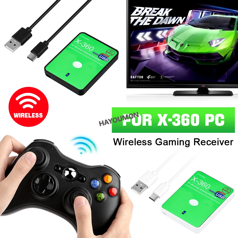 Gaming Controllers Xbox Accessories - Nuevo receptor inalámbrico para juegos para
