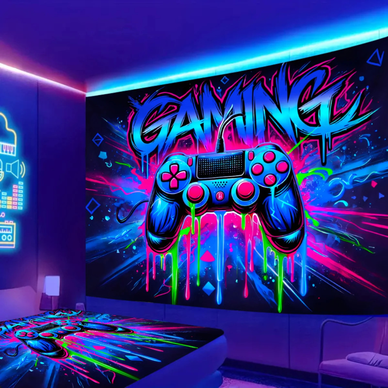 Gaming Hand Accessories - Tapiz con diseño de controlador de