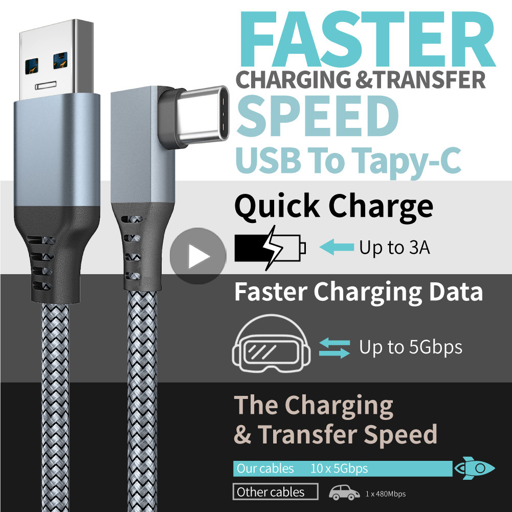 Virtual Gaming Accessories - Cable USB A a tipo C