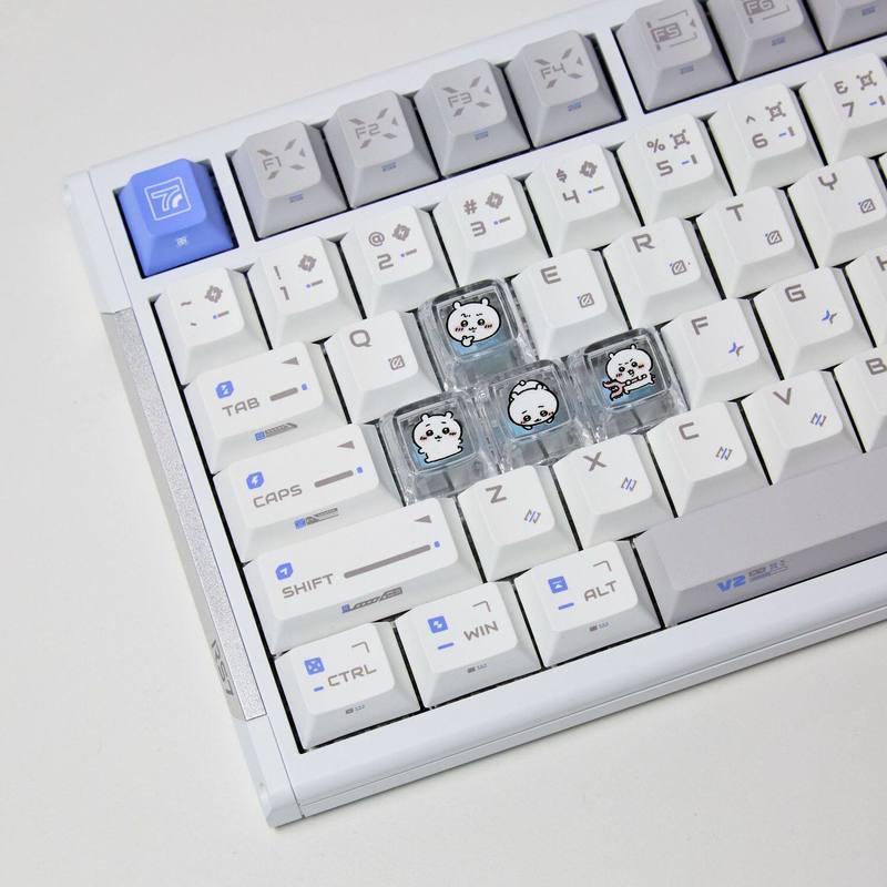 Gaming Accessories Decor - Chiikawa, 4 piezas de teclas personalizadas