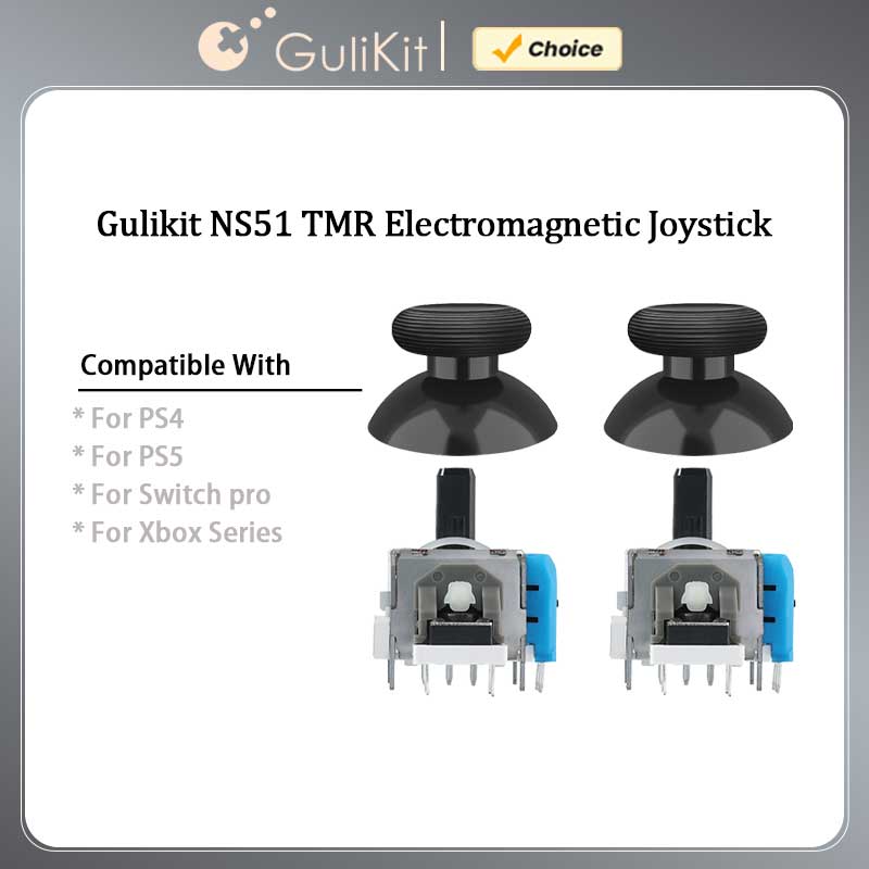 Gaming Setup Accessories Xbox - Joystick GuliKit NS51 TMR con Cubierta