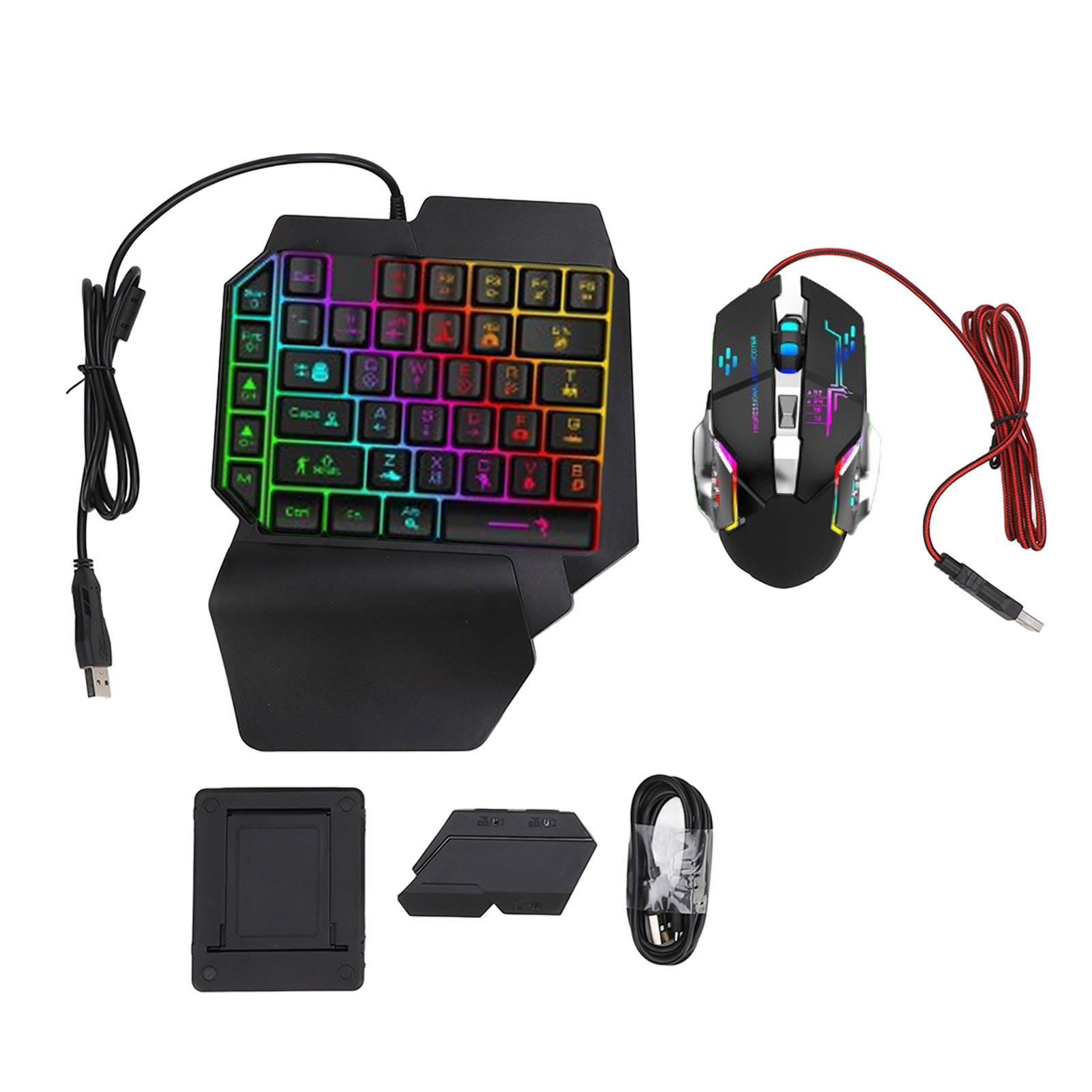 Gaming Hand Accessories - Conjunto de convertidor de teclado y