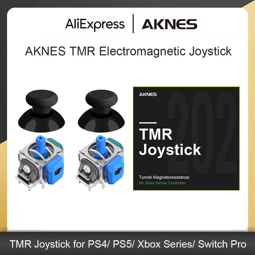 Gaming Setup Accessories Xbox - AKNES×HALLPI TMR Joystick electromagnético sin deriva