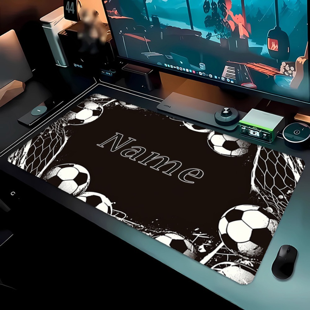 Gaming Accessories Name - Alfombrilla de ratón personalizada con diseño