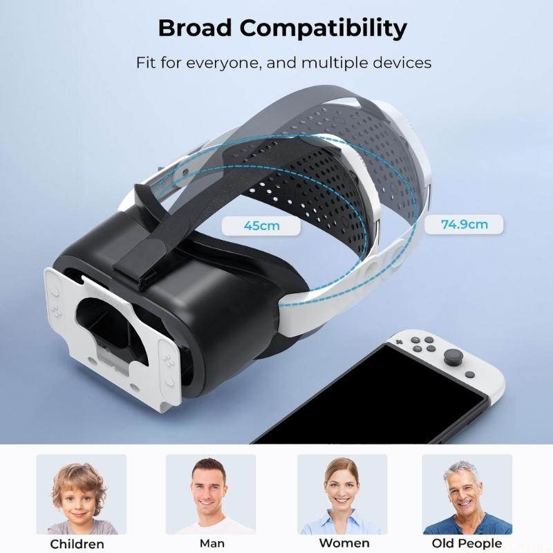 Virtual Gaming Accessories - Auriculares E56B Gafas realidad virtual para