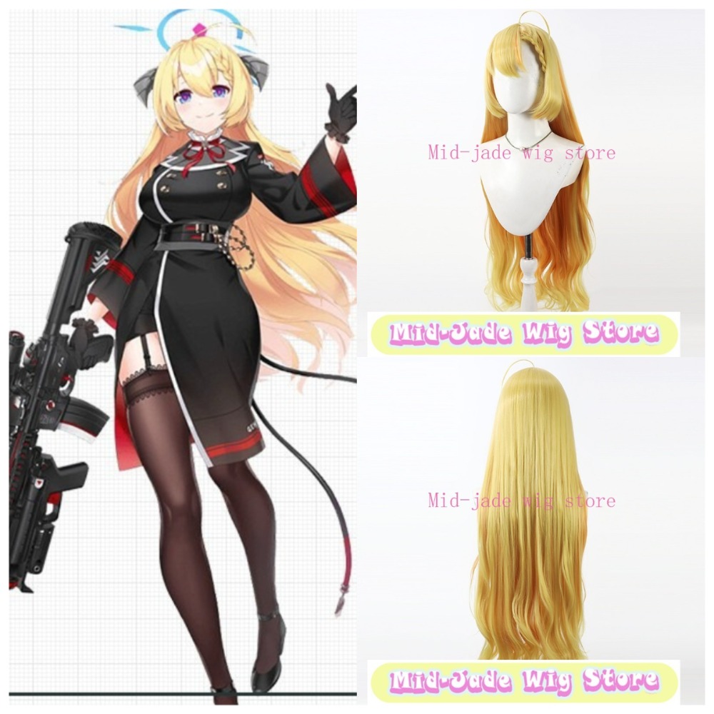 Peluca de Cosplay de Blue Arch - Gaming Accessories Korea reseña y precio
