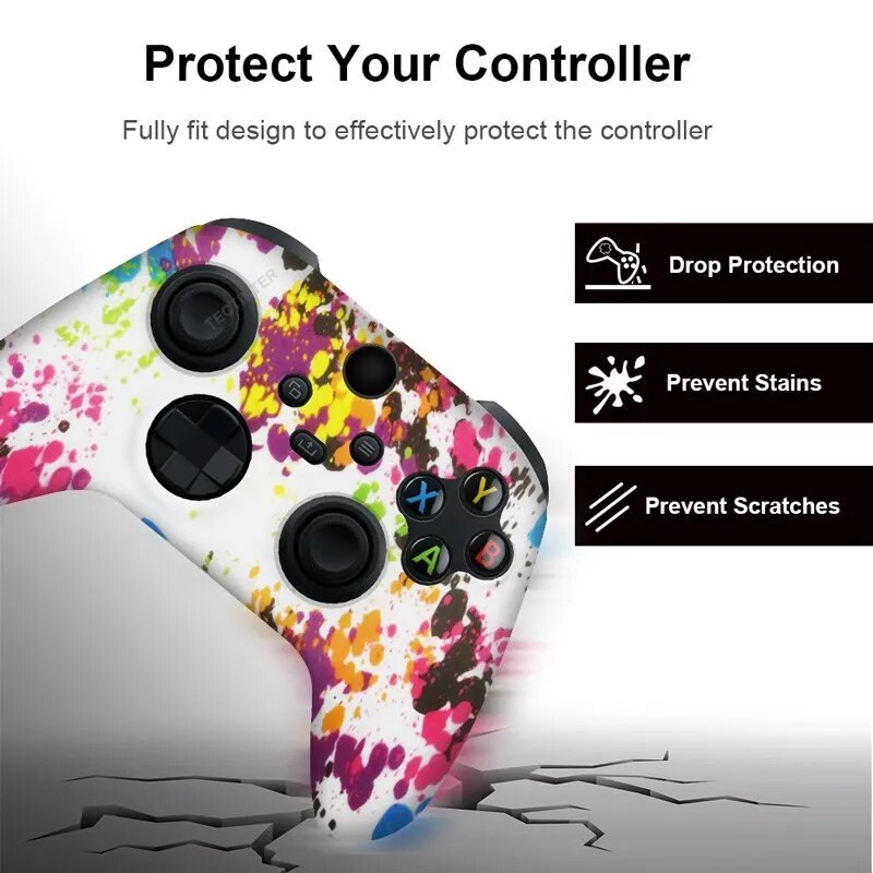 Funda de silicona suave para c - Gaming Setup Accessories Xbox reseña y precio