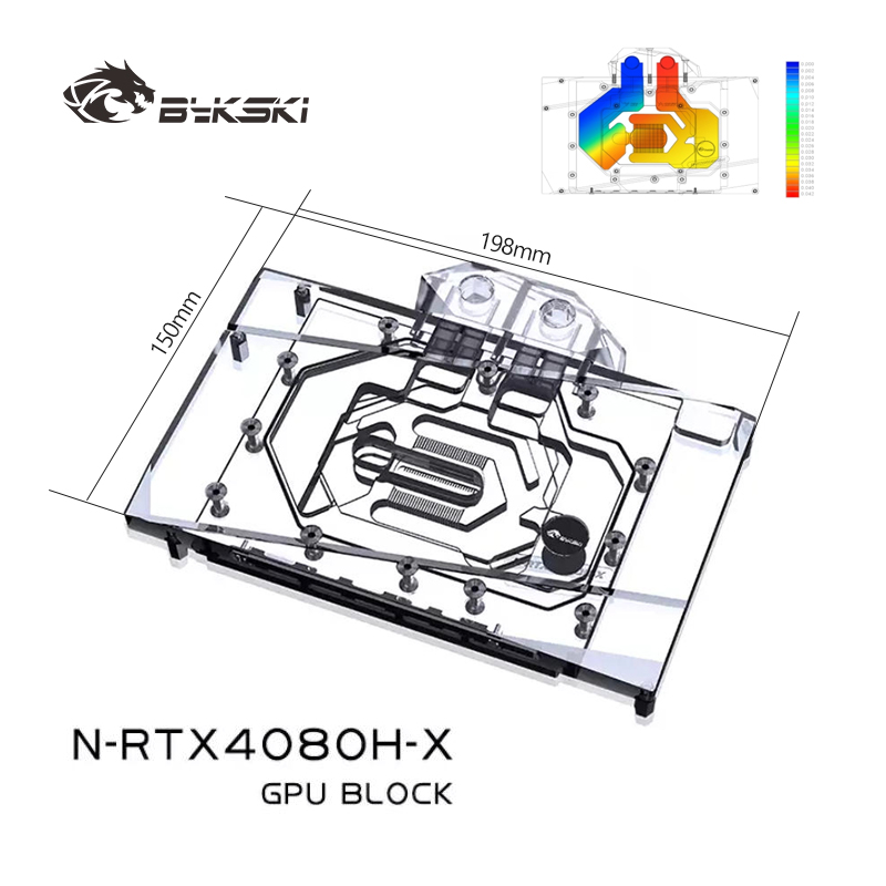 Bykski GPU bloque de agua para - Nvidia Vga Rtx 4080 reseña y precio