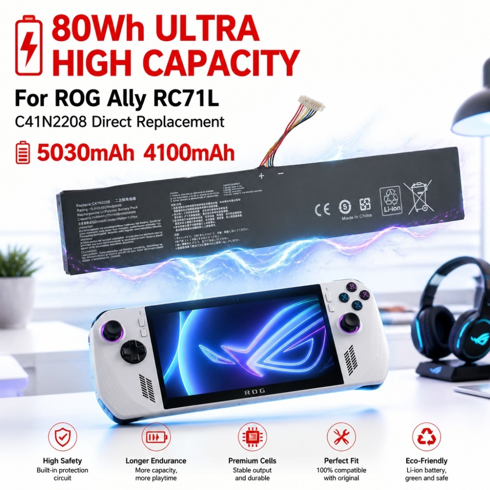 Batería de Repuesto de Alta Ca - Gaming Accessories Asus reseña y precio