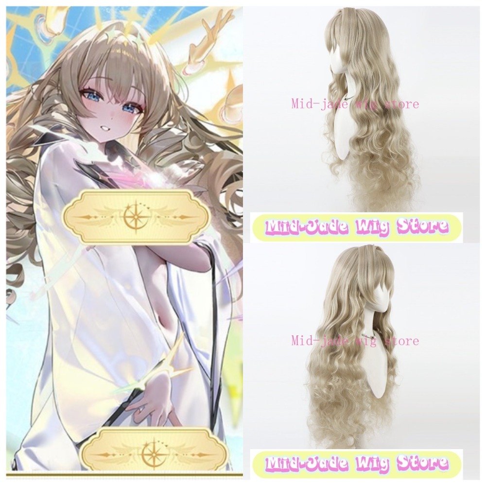 Peluca de cosplay Crown, pelo  - Gaming Accessories Korea reseña y precio