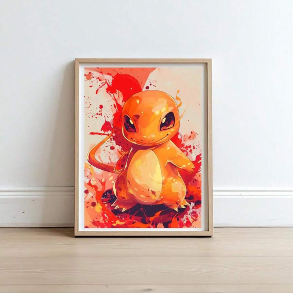 Póster de Pokémon Pikachu Char - Gaming Accessories Anime reseña y precio