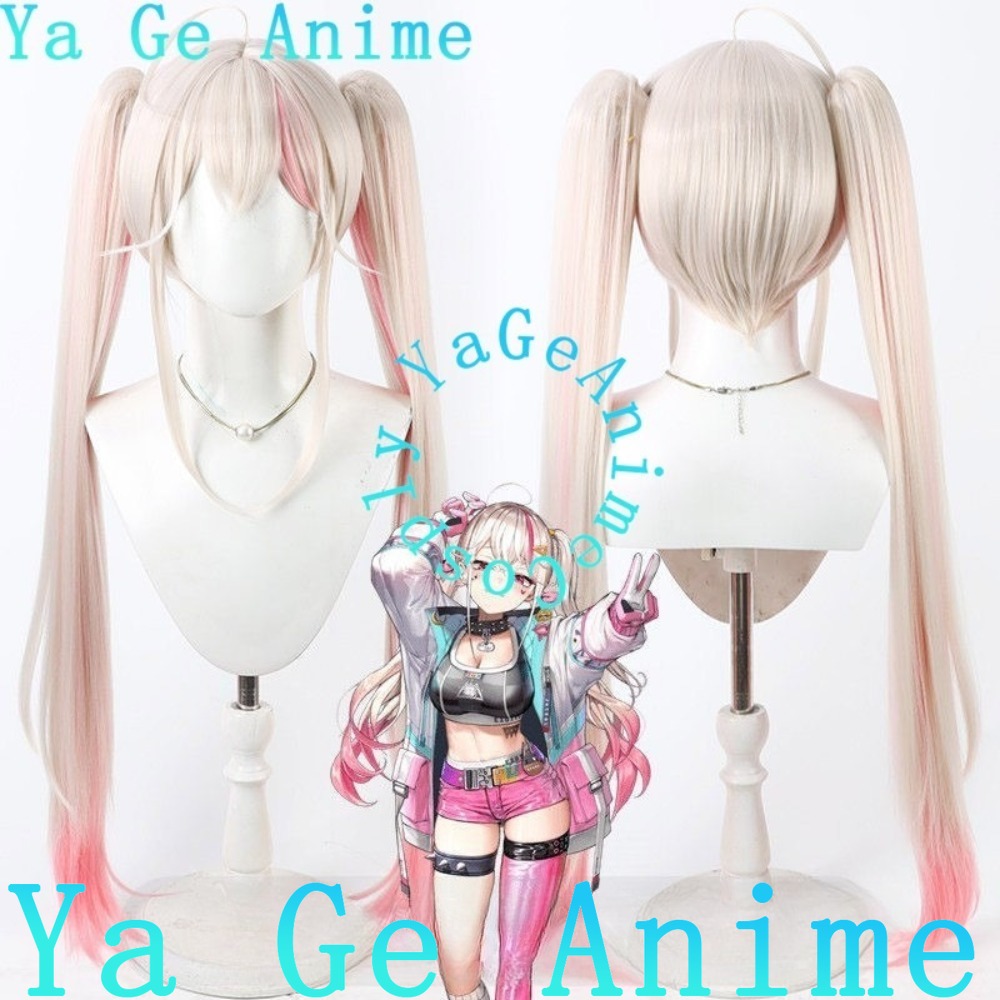 Peluca de Cosplay con Colas de - Gaming Accessories Korea reseña y precio