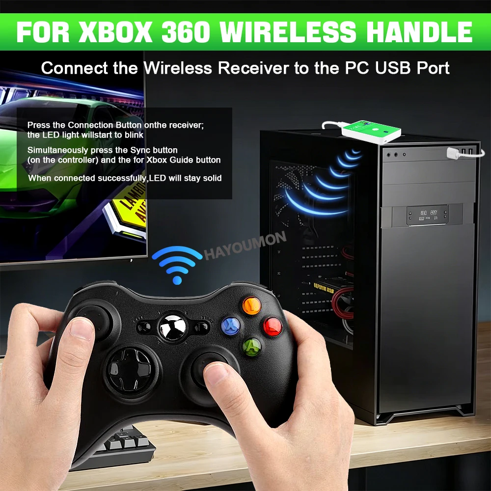 Nuevo receptor inalámbrico par - Gaming Controllers Xbox Accessories reseña y precio