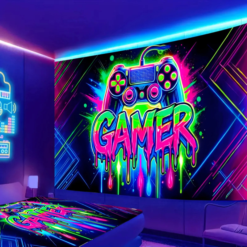 Tapiz con diseño de controlado - Gaming Hand Accessories reseña y precio