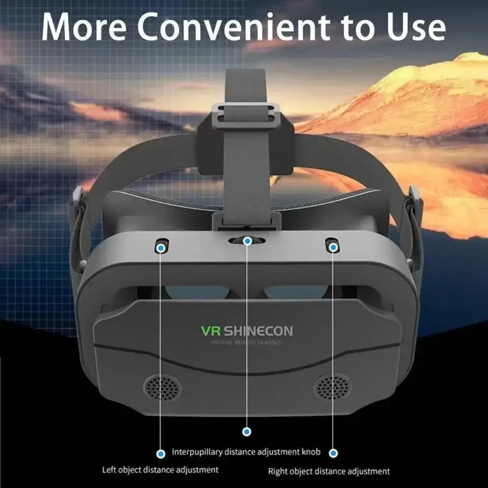 Gafas VR 3D, auriculares de re - Virtual Gaming Accessories reseña y precio
