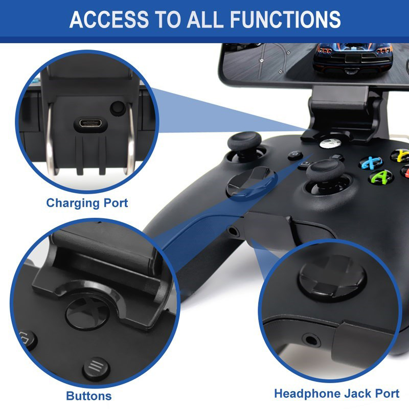 Soporte con clip para teléfono - Gaming Setup Accessories Xbox reseña y precio