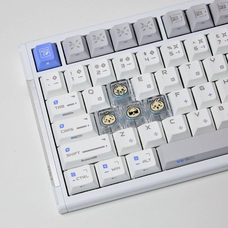 Chiikawa, 4 piezas de teclas p - Gaming Accessories Decor reseña y precio