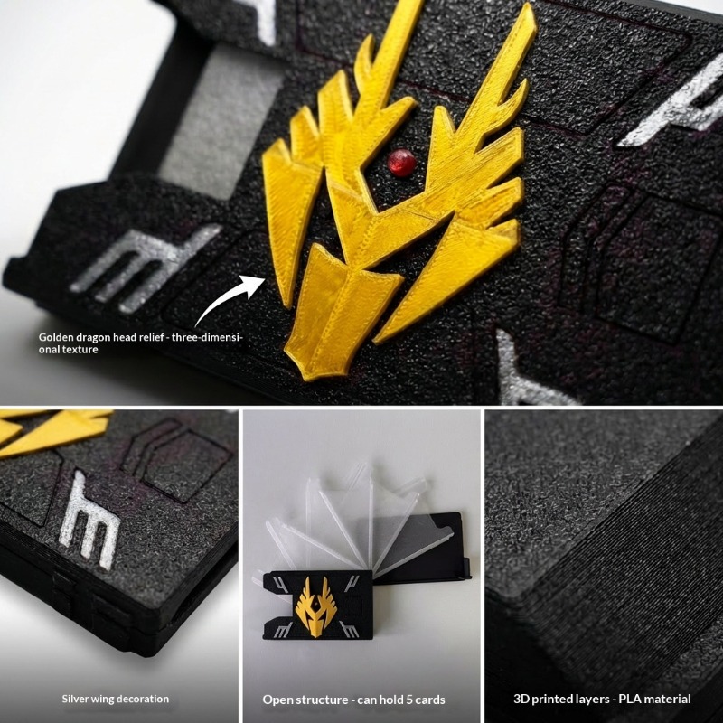 Portatarjetas impreso en 3D de - Gaming Accessories Box reseña y precio