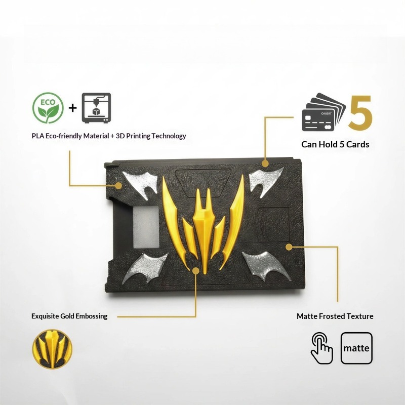 Portatarjetas impreso en 3D de - Gaming Accessories Box reseña y precio