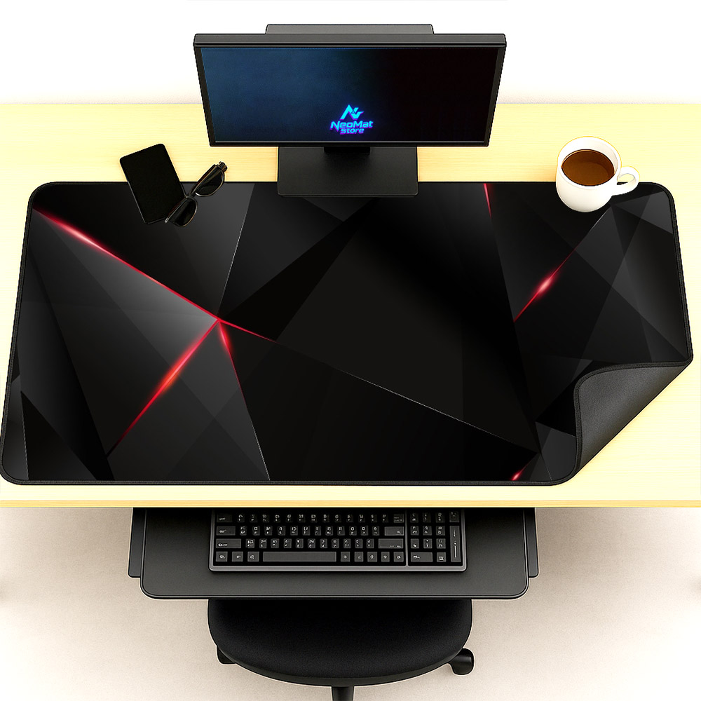 Alfombrilla de ratón negra de  - Gaming Accessories Name reseña y precio