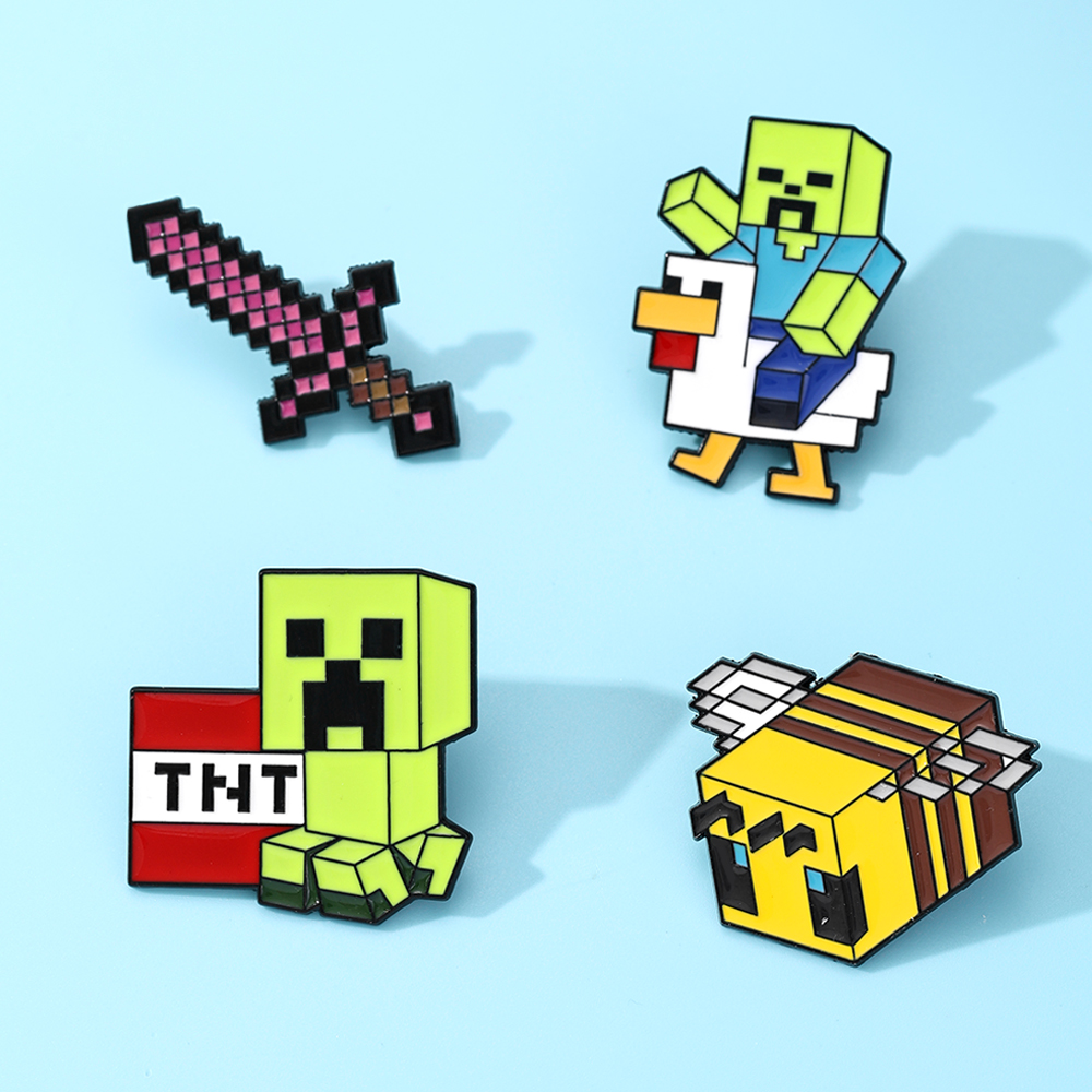 4 pzas. Lindos broches de esma - Gaming Accessories Anime reseña y precio