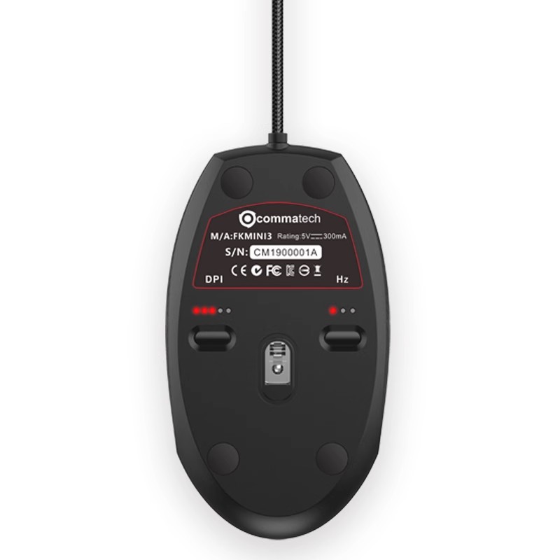 Ratón para juegos Commatech Fk - Gaming Hand Accessories reseña y precio