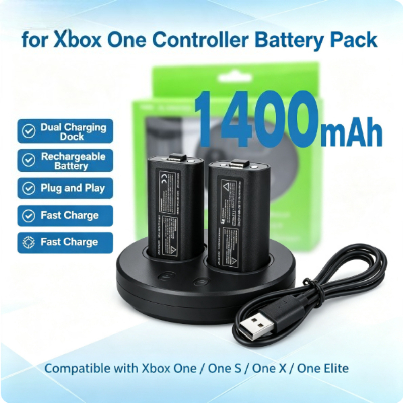 Batería Integrada Recargable d - Gaming Setup Accessories Xbox reseña y precio
