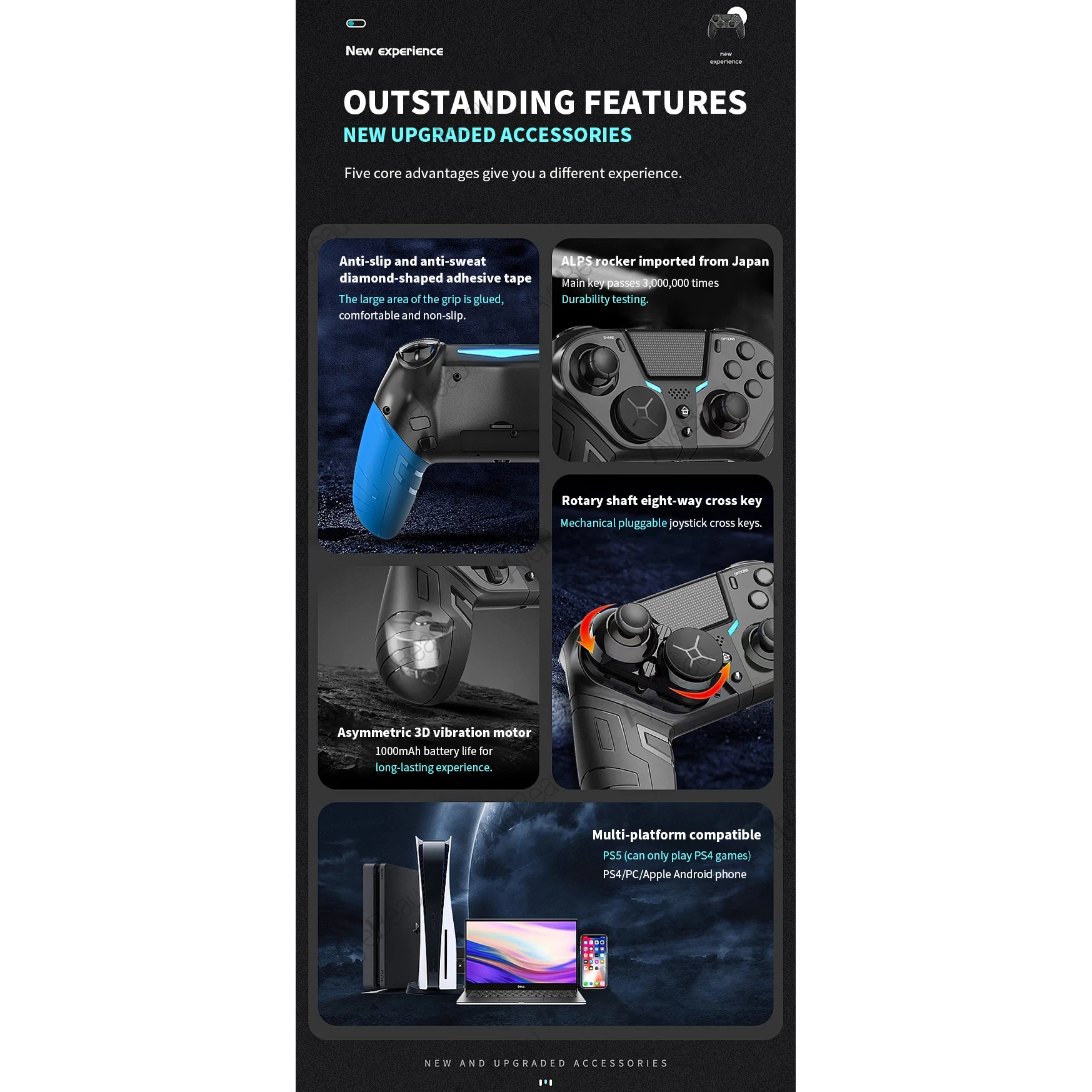 Controlador móvil inalámbrico  - Gaming Accessories Bundle reseña y precio