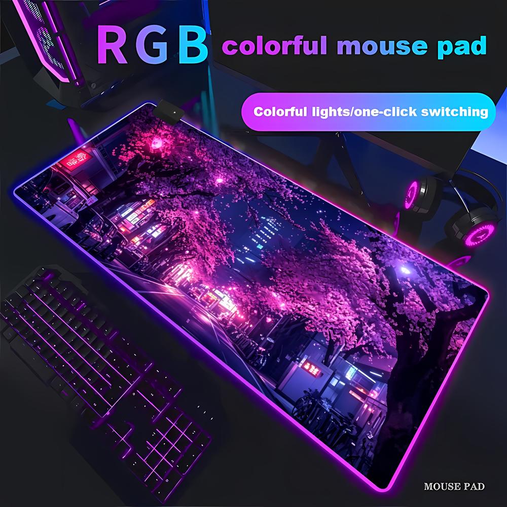 Alfombrilla de ratón RGB, dise - Gaming Accessories Officeworks reseña y precio