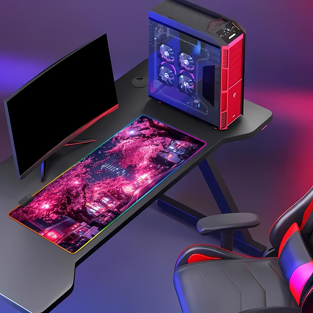 Alfombrilla de ratón RGB, dise - Gaming Accessories Officeworks reseña y precio
