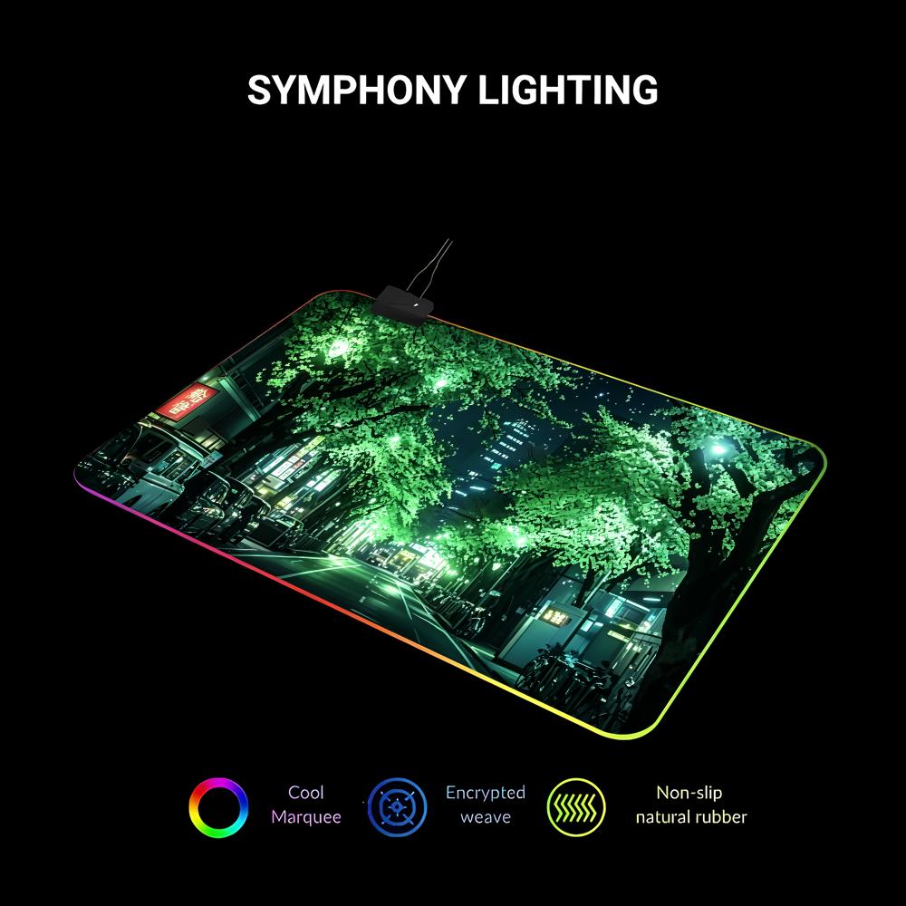 Alfombrilla de ratón RGB, dise - Gaming Accessories Officeworks reseña y precio
