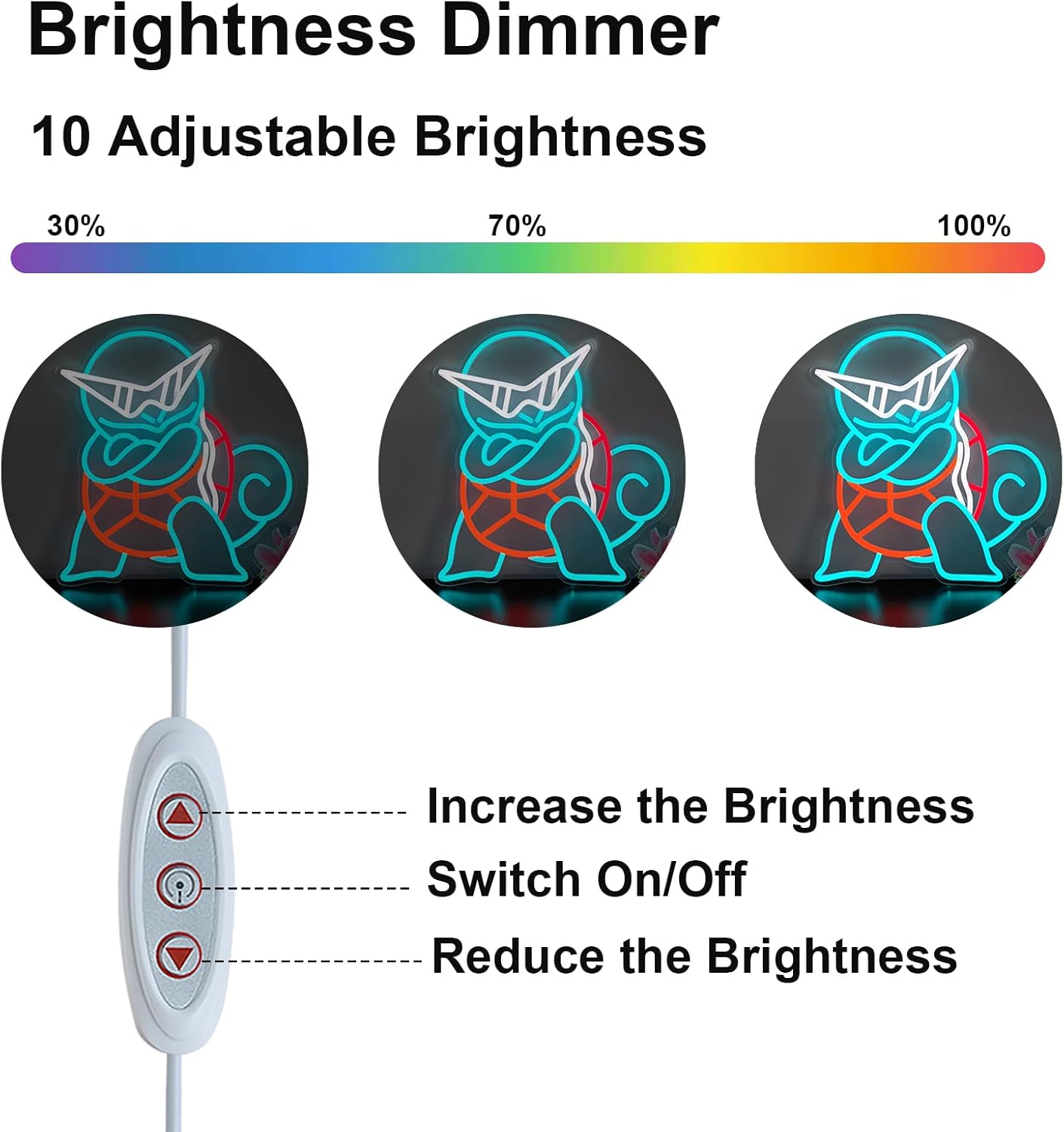 Letrero de Neón LED de Squirtl - Gaming Accessories Anime reseña y precio