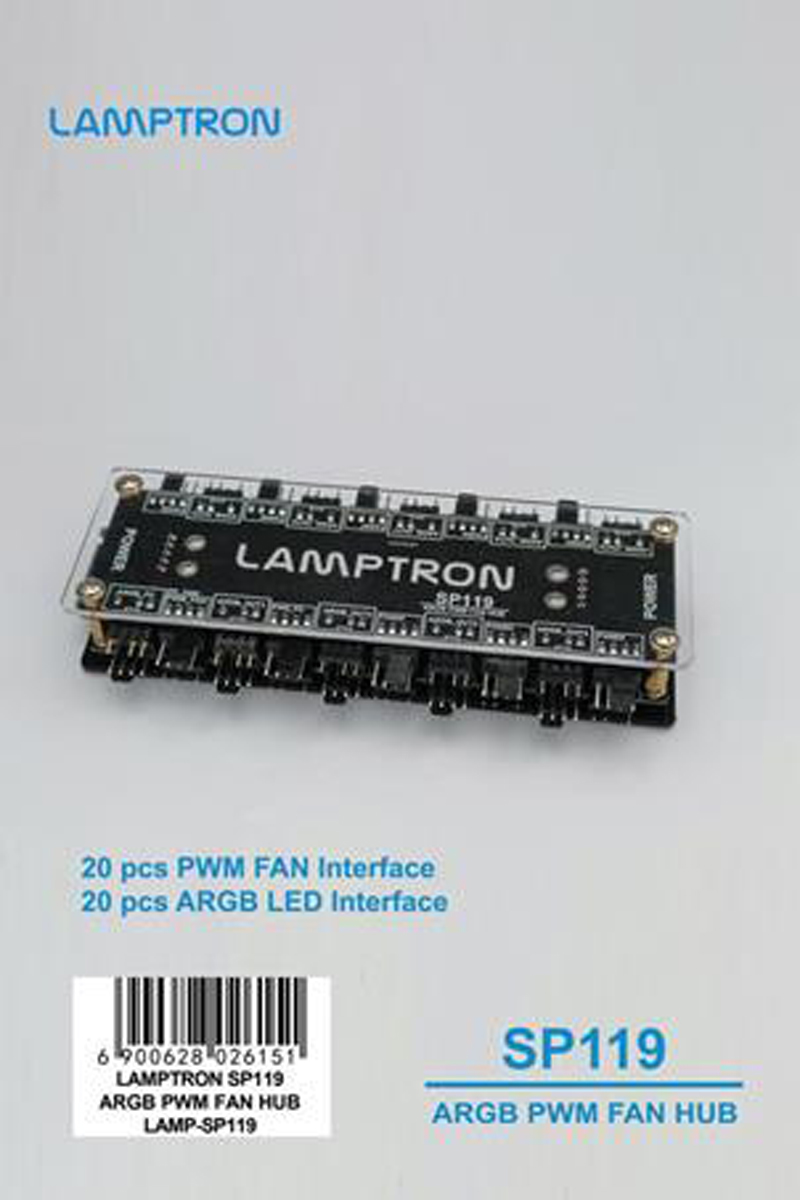 LAMPTRON Hub de Ventiladores A - Gaming Hardware And Accessories reseña y precio
