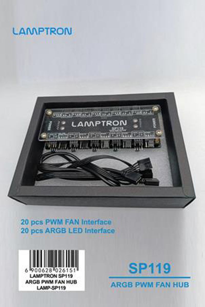 LAMPTRON Hub de Ventiladores A - Gaming Hardware And Accessories reseña y precio