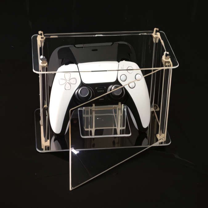 Caja acrílica para controlador - Gaming Controllers Xbox Accessories reseña y precio