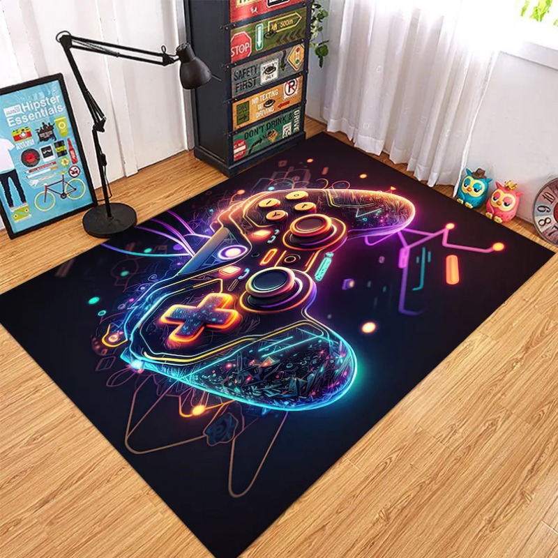 Alfombra de juego con diseño d - Gaming Hand Accessories reseña y precio