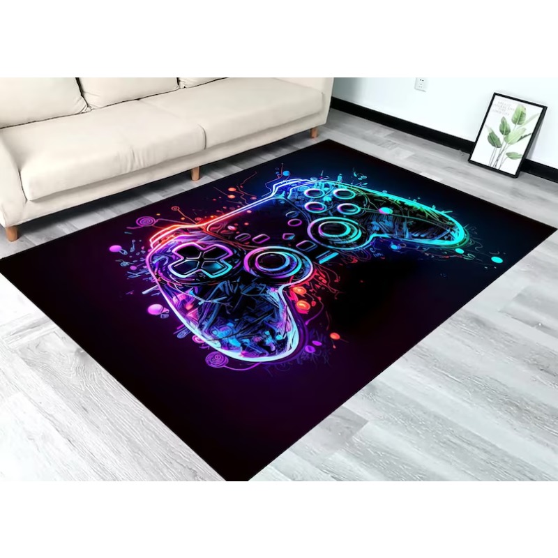 Alfombra de juego con diseño d - Gaming Hand Accessories reseña y precio